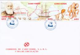 Cabo Verde - 2009 - Charles Darwin - FDC - Cap Vert