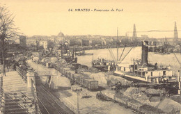 CPA France - Lot De Carte - Ports De France - Nantes Et Bordeaux - Quai Et Pont - Otros & Sin Clasificación