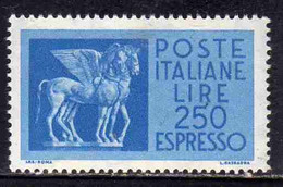 ITALIA REPUBBLICA ITALY REPUBLIC 1968 1976 ESPRESSI SPECIAL DELIVERY ESPRESSO 1974 LIRE 250 MNH - Eilpost/Rohrpost