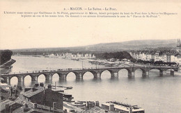 CPA France - Lot De Deux Cartes - Pont De France - Mâcon - Saint Germain Les Couilly - La Saône - Saône Et Marne - Otros & Sin Clasificación