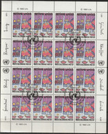 UNO Genf 1983 MiNr.117 - 118 O Gestempelt Bogensatz 35 Jahre Erklärung Der Menschenrechte ( Dg 317 ) - Used Stamps