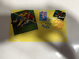 (2 M 24) Australia (1 Cover) Hockey World Cup - Sydney 1994 - Let's Get Active - Hockey (sur Gazon)