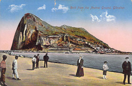 CPA Royaume Uni - Gibraltar - Rock From The Neutral Ground - Benzaquen & Co. - Illustration - Colorisée - Animée - Côte - Autres & Non Classés