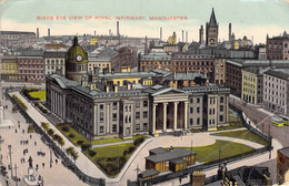 CPA Royaume Uni - Cheshire - Manchester - Birds Eye View Of Royal Infirmary - G.D.&D. - The Star Series - Illustration - Andere & Zonder Classificatie