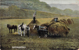 CPA Thèmes - Métiers - Agriculture Et Elevage - Haymaking - Wildt & Kray London E.C. Series - Oblitérée 1907 - Colorisée - Sonstige & Ohne Zuordnung