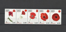 NEW ZEALAND 2022 POPPY APPEAL 100 YEARS FLOWERS RETURNED SOLDIERS - Nuevos