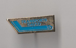 SOU - PIN'S  THEME TRANSPORT  DAVID - Transports