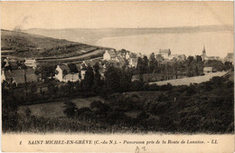 CPA St-MICHEL-en-GREVE - Panorama Pris De La Route De LANNION (381375) - Saint-Michel-en-Grève