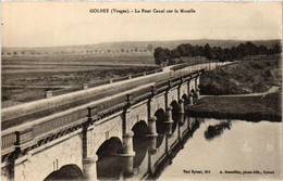 CPA GOLBEY Le Pont Canal Sur La Moselle. (398213) - Golbey
