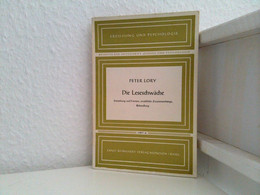 Die Leseschwäche : Entstehung U. Formen, Ursächl. Zusammenhänge, Behandlung. HEFT 44. - Psicología