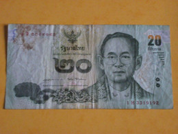 Thaïlande - Billet De 20 Bath - Rama IX - Non Daté (2013) - P118 - Thailand