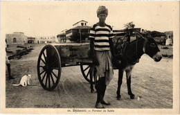 CPA AK DJIBOUTI - Porteur De Sable (87095) - Djibouti