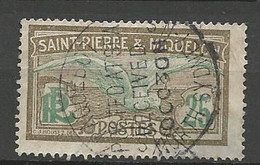 ST PIERRE ET MIQUELON N° 110 CACHET PAQUEBOT / NORTH SIDNEY - Used Stamps