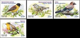 2022 Russia Fauna - Songbirds MNH - Nuevos