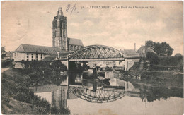 CPA  Carte Postale Belgique Audenarde Pont Du Chemin De Fer 1920 VM59188 - Oudenaarde