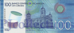 NICARAGUA 100 CORDOBAS 2014 PICK 212a POLYMER UNC - Nicaragua