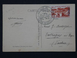 L32  ALGERIE  BELLE CARTE  1958 ORAN   A ENTRAIGUES FRANCE +AFF. INTERESSANT +++ - Briefe U. Dokumente