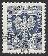 Polen 1954, Mi.-Nr. 27, Gestempelt - Dienstzegels