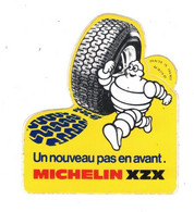 5 Autocollants Michelin Bibendum Pneumatique Pneumatic Caoutchouc Clermont-Ferrand Puy-de-Dôme Département 63 TB.Etat - Stickers