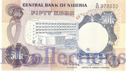 NIGERIA 50 KOBO 1978 PICK 14g UNC - Nigeria