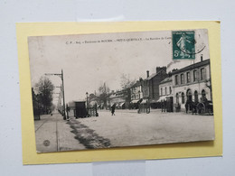 CPA-76-PETIT QUEVILLY-La Barrière De CAEN-animée-- ? Habitants-recto Verso--N°75 - Le Petit-quevilly