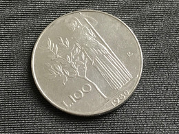 Münze Münzen Umlaufmünze Italien 100 Lire 1980 - 100 Lire