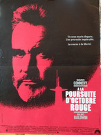 Affiche Du Film:  A La Poursuite D'Octobre Rouge, Avec Sean Connery Et Alec Baldwin - 1990 - Manifesti & Poster