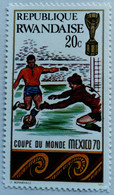 Rwanda 1970 Sport Football Coupe Du Monde World Cup Soccer Yvert 354 ** MNH - 1970 – Mexico