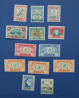 AFRIQUE Du SUD - Lot De 13 Timbres Neufs** Années 1930/40  Dont 7 Surchargés S.W.A. - Lots & Serien