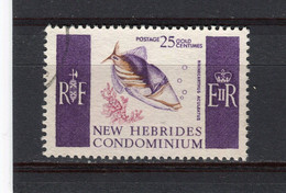 NOUVELLES-HEBRIDES - Y&T N° 243° - Poisson - Rhinecantus Aculeatus - Used Stamps