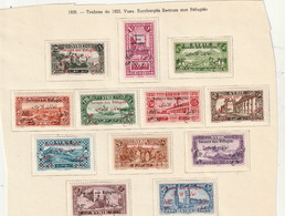 Syrie N° 192 A 198 Avec Charnière Légère* - Unused Stamps