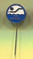 Water Polo Pallanuoto Polo Acuatico - Club Bečej Serbia, Vintage Pin Badge Abzeichen - Water-Polo