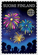 Finland 2022 Christmas And New Year Fireworks Stamp Mint - Ungebraucht