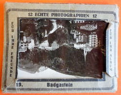 AUSTRIA - BAD GASTEIN , BOOKLET MIT 12 ECHTE PHOTOGRAPHIEN - Bad Gastein