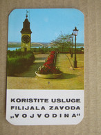 Pocket Calendar ( 1968 ) / Insurance Policy - Osiguravajući Zavod " VOJVODINA " Novi Sad ... - Petit Format : 1961-70