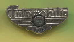 Automobilia Sisak Croatia - Vintage Big Pin Badge Abzeichen, D 50 X 25 Mm - Transports