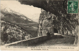 CPA LES ECHELLES Route De Saint-Pierre-d'Entremont - Tunnel Du Frou (1195789) - Les Echelles