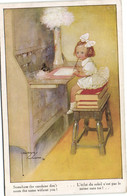 PC LAWSON WOOD, ARTIST SIGNED, SOMEHOW THE SUNSHINE, Vintage Postcard (b35393) - Wood, Lawson