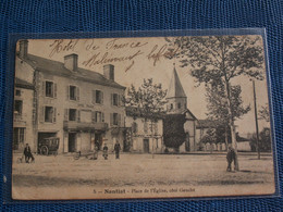 CPA    NANTIAT  //  PLACE  DE  L ' EGLISE - Nantiat