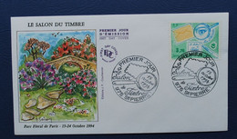 St Pierre & Miquelon 1994 -  Enveloppe 1er Jour - Salon Du Timbre à Paris - Timbre N°606 - - Storia Postale