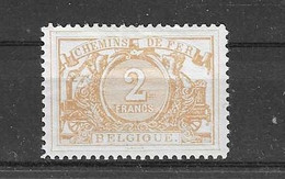 Belgien - Selt./ungebr. Eisenbahnmarken-Höchstwert Aus 1894 - Michel 14! - Mint