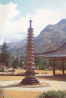 North Korea - Pagoda Of Pohyon Temple In Mt. Myohyang - Korea (Noord)