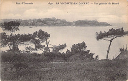 CPA France - Côte D'Emeraude -  Ille Et Vilaine - La Vicomté En Dinard - Vue Générale De Dinard - E. Le Deley Edit. - Dinard