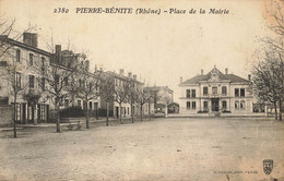 B9489 Pierre Bénite Place De La Mairie - Pierre Benite