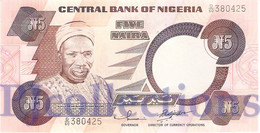 NIGERIA 5 NAIRA 1984/2000 PICK 24f AUNC - Nigeria