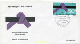 547309 MNH CONGO 1969 EUROPAFRICA - FDC