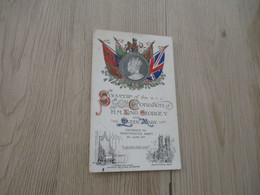 CPA Souvenir Of The Coronation Of H.M. King Goerge V And Queen Mary 1911 - Andere & Zonder Classificatie