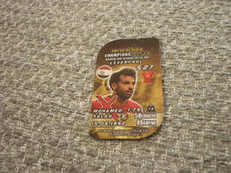 Mohamed Salah Egypt Egyptian Liverpool Football Soccer Golden Stars Champions 22/23 Greek Edition Metal Tag Card - Trading Cards