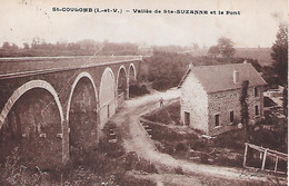 SAINT COULOMB ( 35 ) -  Vallée De Sainte Suzanne Et Le Pont - Saint-Coulomb