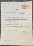 Ganzsache Banque Cantonale De Berne, Cédule, Mit Fiskalmarken Kanton Bern - Document With Revenue Stamp Switzerland - Revenue Stamps